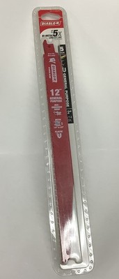 Freud DS1214BGP5 Diablo Demo Demon 12 Inch 8/14 Tpi (Full Body) 5 Pack