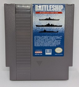Battleship (Nintendo Entertainment System, 1993) NES With Box And Manual