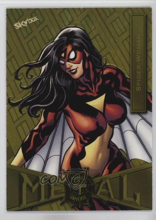 2022 Marvel Metal Universe Spider-Man Yellow Light FX Spider-Woman #87 4et