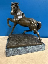 Sculpture en bronze Patine
