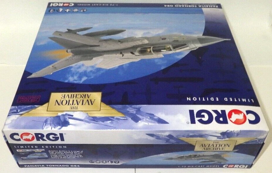 Corgi 33616 1/72 Panavia Tornado GR 4 Operazione Ellamy Libya 2011 da JPN Rara - Immagine 3 di 4