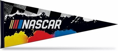 NASCAR Logo Primary 12'' x 30'' Soft Felt Pennant - EZ to Hang - Home Décor...