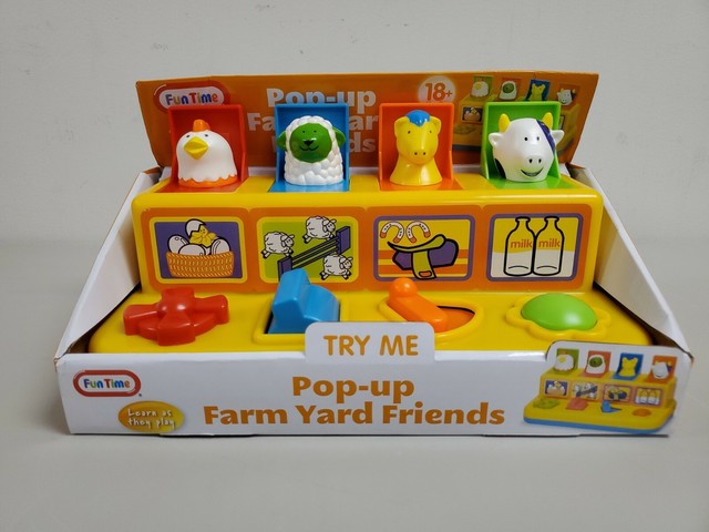 Fun Time Pop Up Farmyard Friends 2025