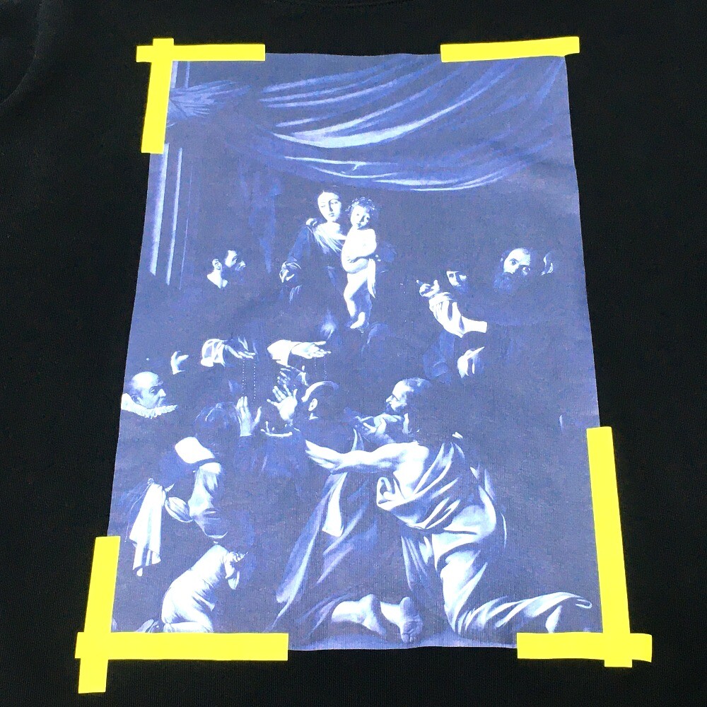 OFF-WHITE OMBA003F17003016 Seeing Things CARAVAGGIO PAINTING