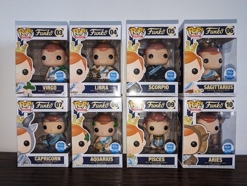 Funko Pop Menge 8 Astrologie Zodiac Freddy Funko Shop Exklusiv Neu Authentisch