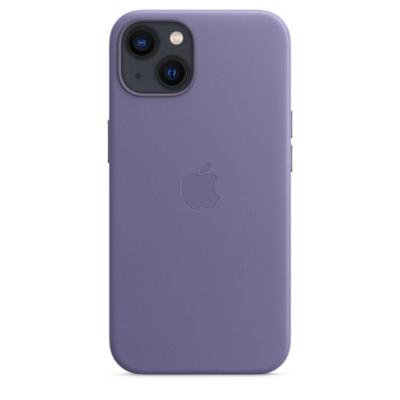新品 アップル純正 iPhone 13 Pro レザーケース Wisteria Apple Leather Case with MagSafe for iPhone 13 - Wisteria for