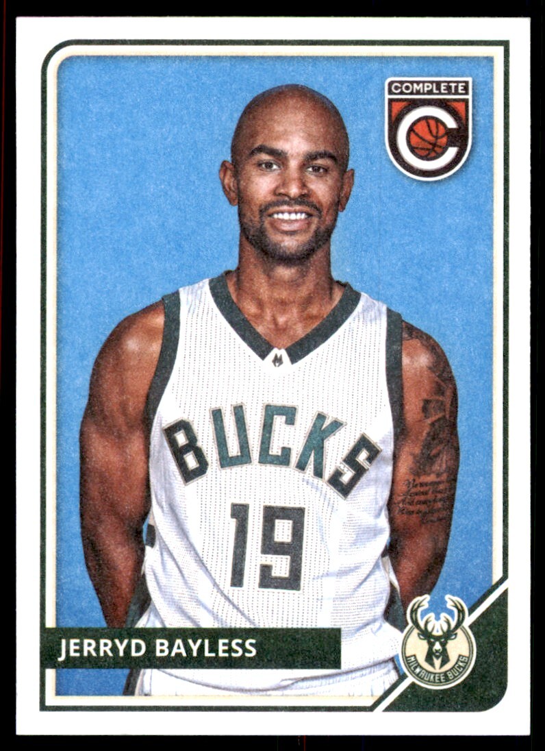 2015-16 Panini Complete. Jerryd Bayless Milwaukee Bucks #38