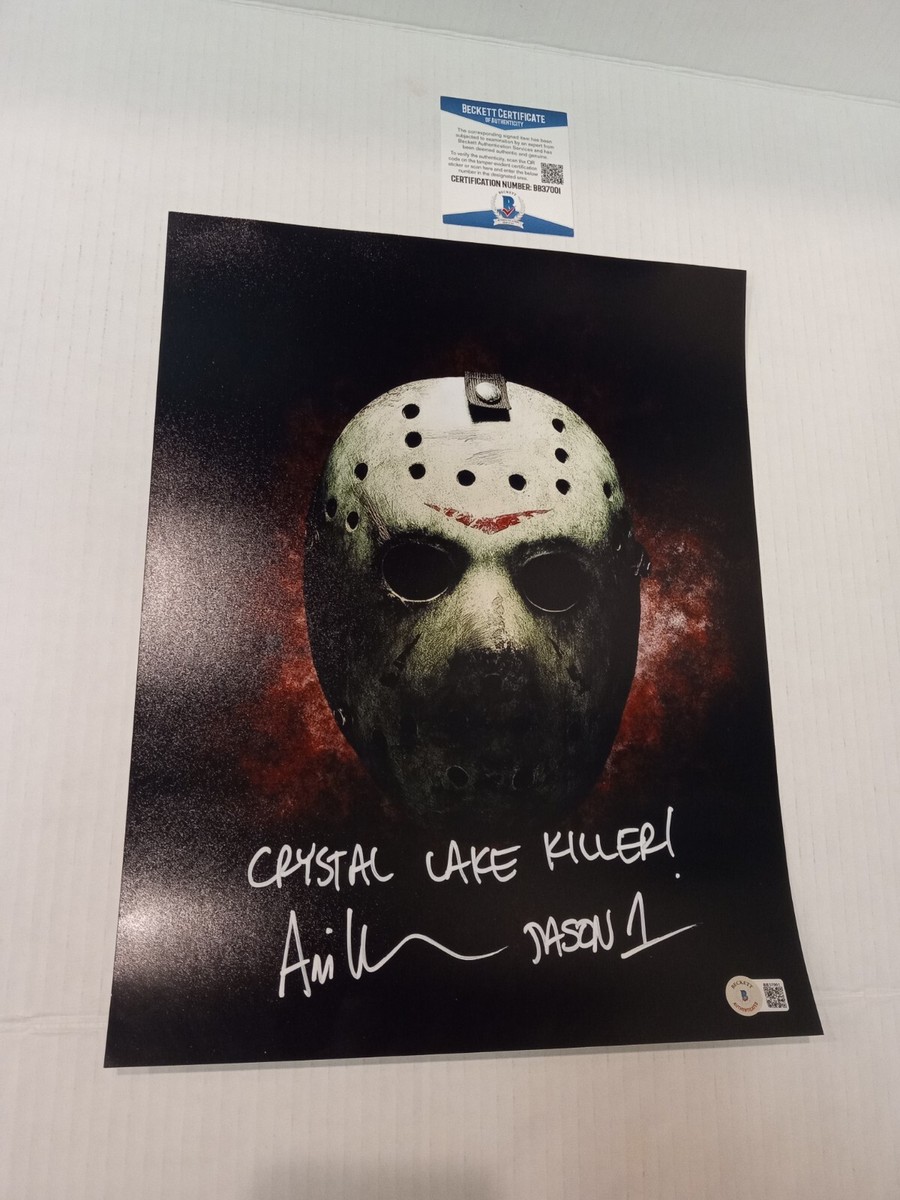 Jason Voorhees Ari Lehman Certified Autograph Friday the 13th | eBay