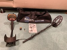 Bounty Hunter PROQD Metal Detector; Carry Bag, Headphone Adapter, Trowel, 9V