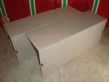 LGB 4080 SERIES 4-AXLE TANK CAR SIDE OPENING OUTER CARDBOARD BOX SLEEVES 2 PCS!