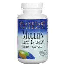 Planetary Herbals Mullein Lung Complex 850 mg 180 Tabs