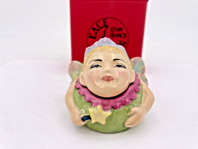 Kevin Francis-Facepots-Bubbles Xmas Fairy 2001 (2.25'') #2001BF