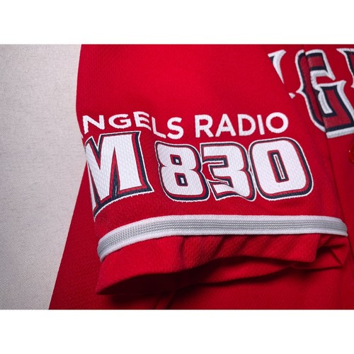 Mike Trout #27 Los Angeles Angels MLB Red SGA Jersey Youth XL - Picture 5 of 13