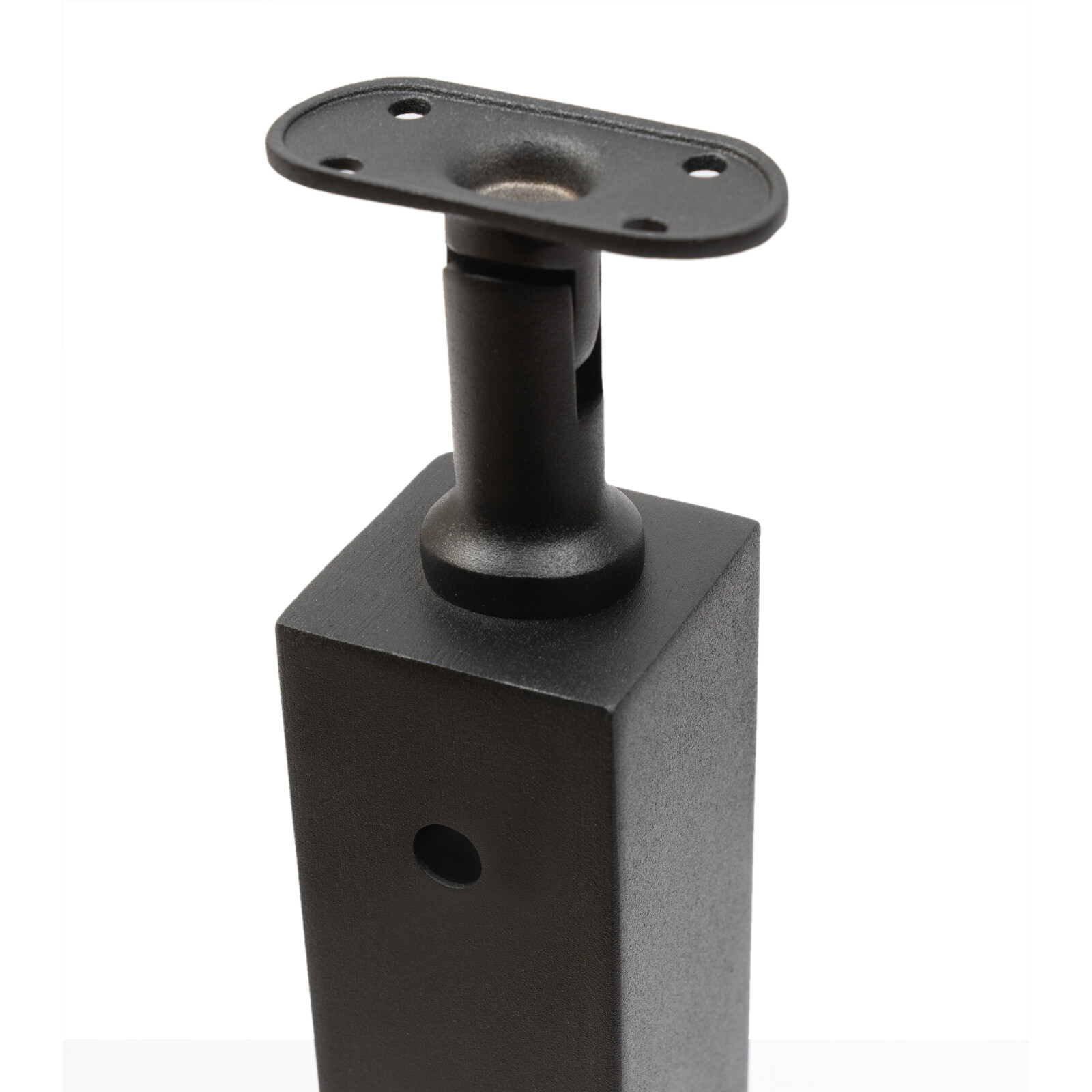 Cable Railing Post 36"x2"x2"  Deck Railing Horizontal Drilling Angle Black