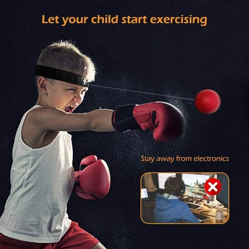 Boxing Head Band Speedball Fight Ball Training Reflex Speed Punch Exercise - Picture 12 of 21