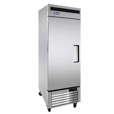 Atosa MBF8007GRL 28'' Top Mount One Solid Door Left-Hinged Reach-In Freezer