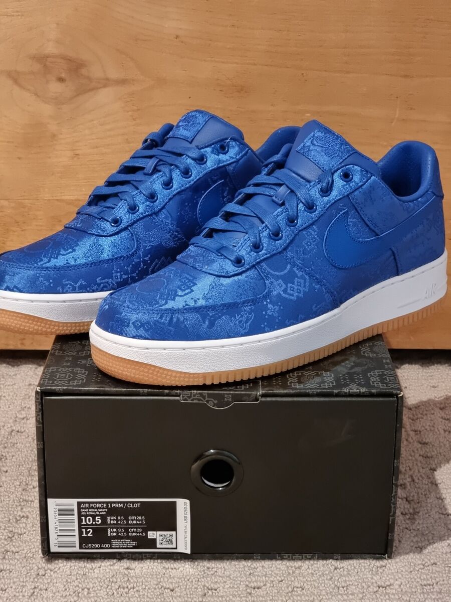Nike Air Force 1 Low CLOT Blue Silk | Size 10.5 | Fast Nike Air Force 1 Low CLOT Blue Silk | Size 10.5 | Fast
