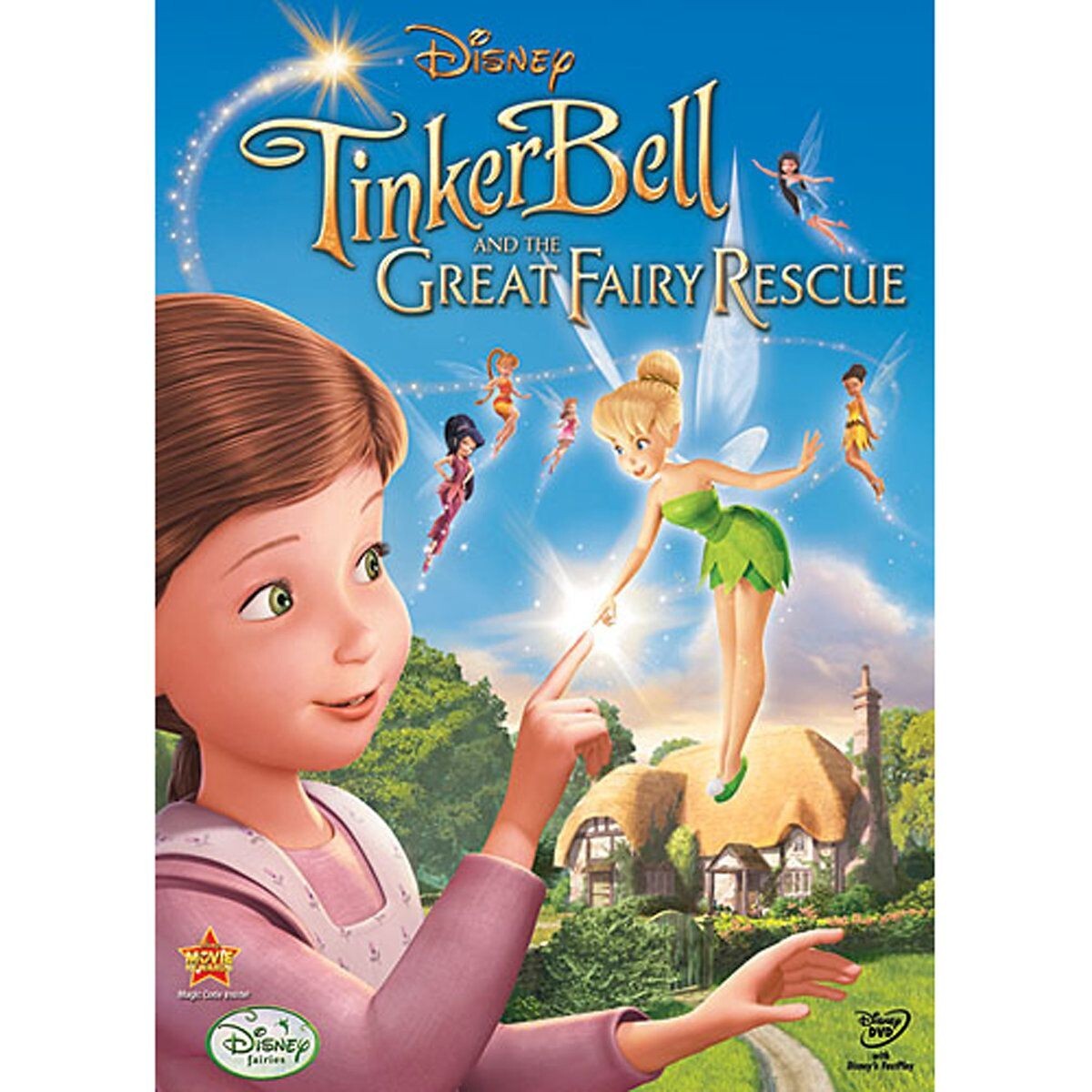 Tinker Bell and the Great Fairy Rescue DVD Rated G Full Screen