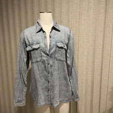 Guess Women Blouse Size M Color Blue