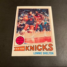 1977-78 Topps Basketball # 26 Lonnie Shelton Rookie New York Knicks