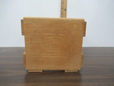 Napa Valley CD table top wooden rack holds 20 CDs 2