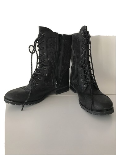 hip hop combat boots