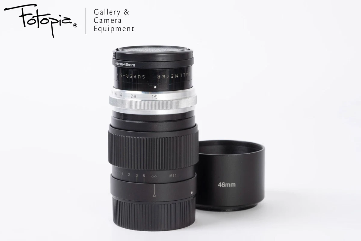 Dallmeyer Super-Six Anastigmat 3inch 75mm F1.9 - Modified to Leica M (94-96%new)