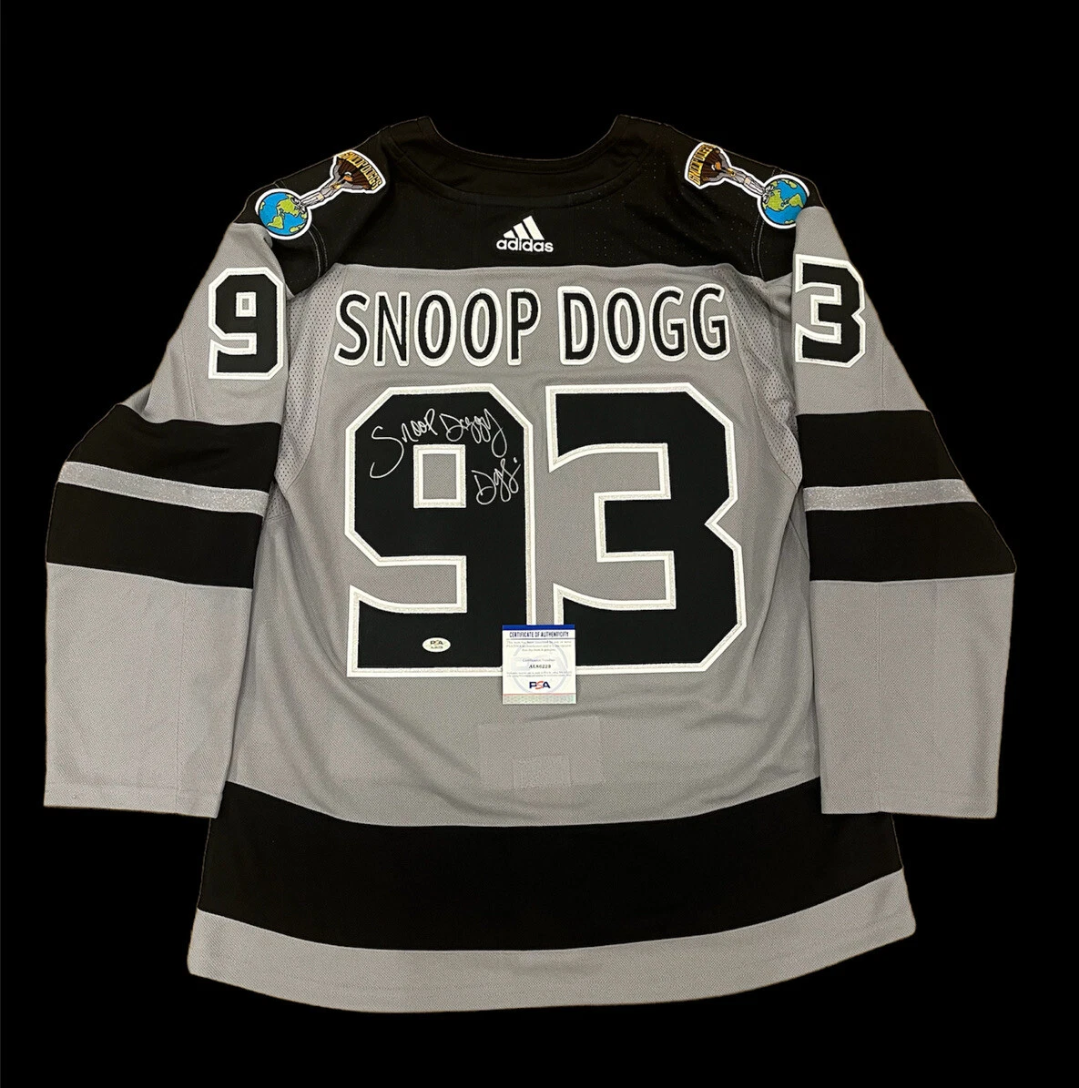 Snoop Dogg Signed Autograph AUTHENTIC Los Angeles Kings #93 Jersey