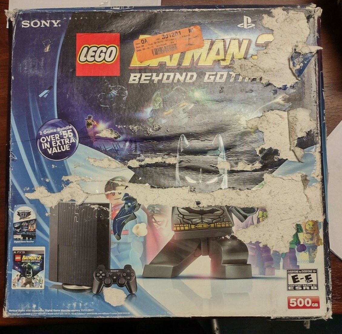 Lego Batman 3: Beyond Gotham + The Sly Collection PlayStation 3 500GB Bundle