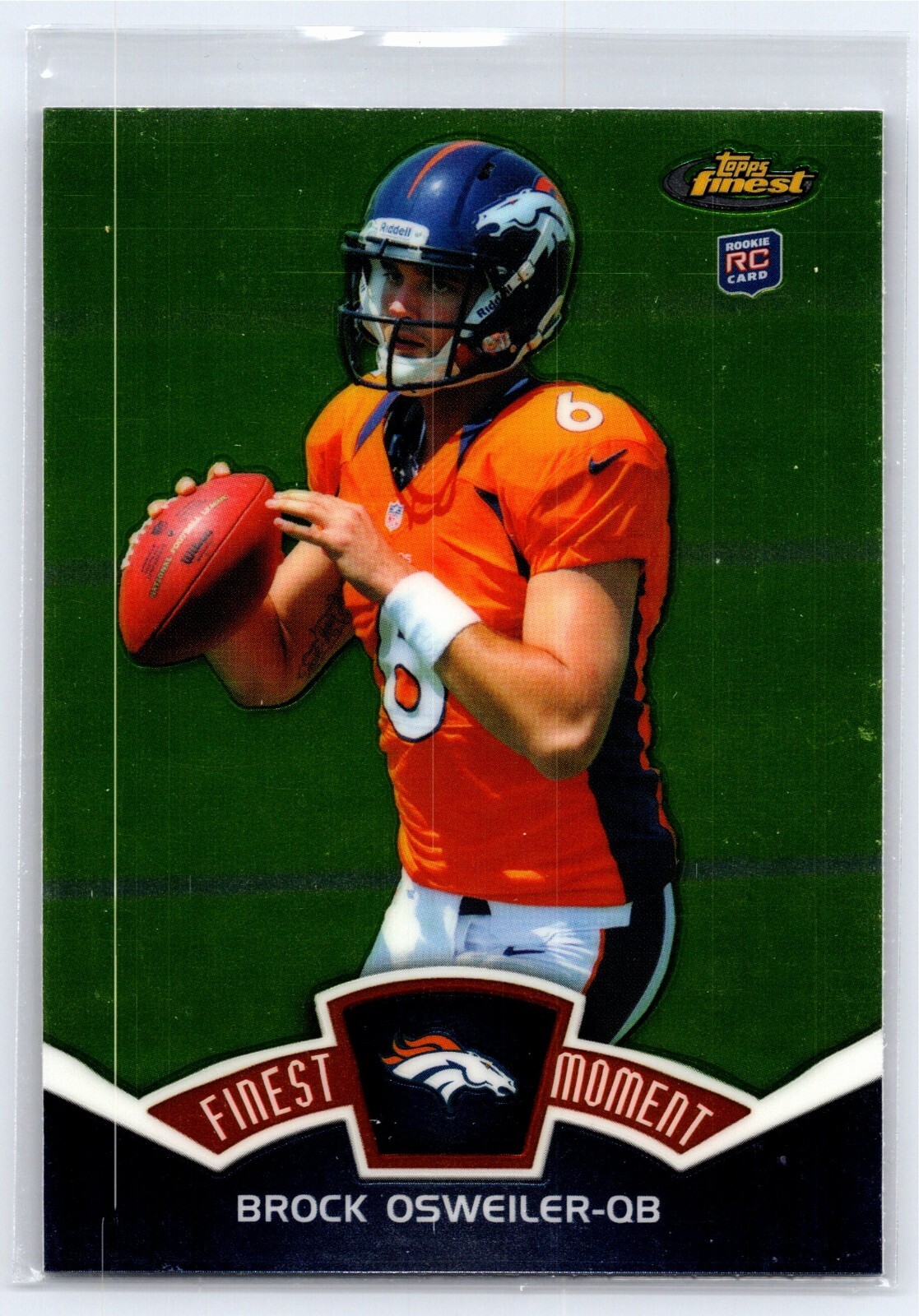 Brock Osweiler Finest Moments #FMBO Base