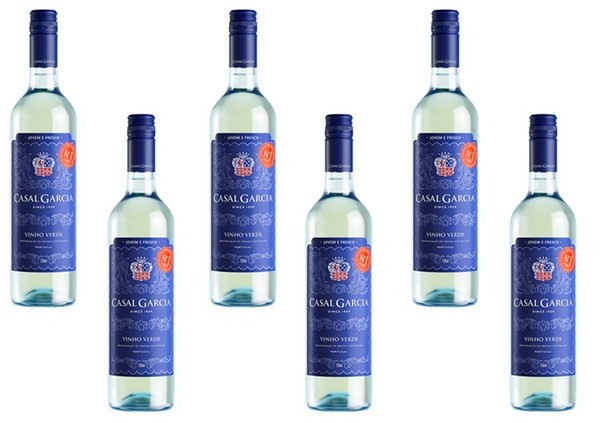 6X Casal Garcia Vinho Verde WeißWein Portugal Halbtrocken - 0,75 Liter-image