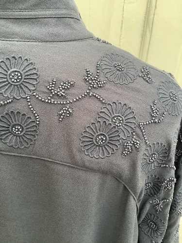 BNWT NOA NOA English Moss Kimono Style Embellished Light Jacket 36/10 £149 - Picture 8 of 12