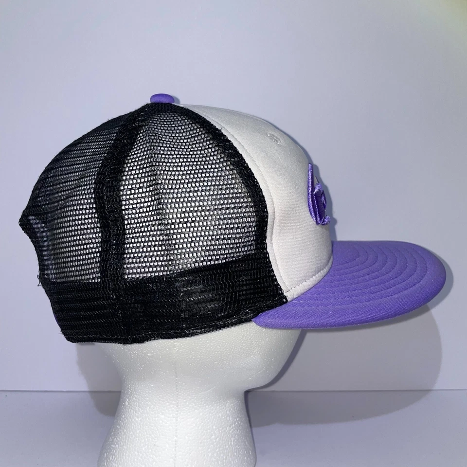 New Era 9Fifty FMF Factory Purple Women's Trucker Hat - Image 4 of 4