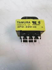 TAMURA MICROTRAN 3FD-320 PSD3-20 Power Transformer 115/230VAC 20V / 10V NEW