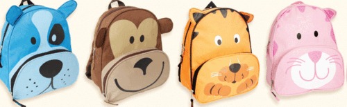 Kid's Animal Backpacks for school and travel - Picture 2 of 8