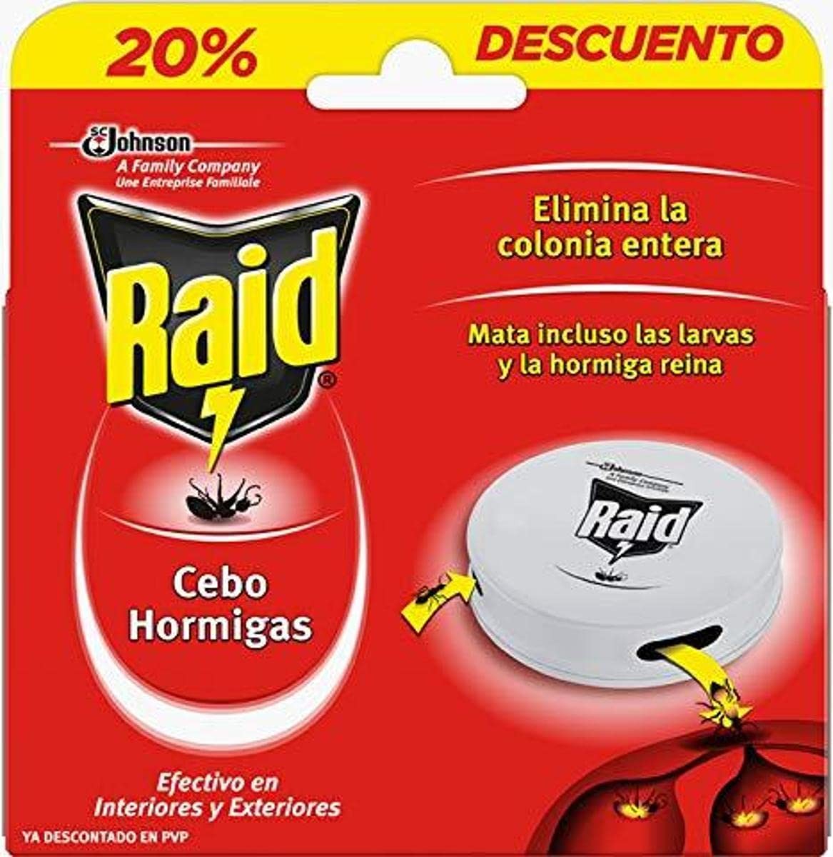 Raid Cebo Hormigas 1 Unds. (f1G)