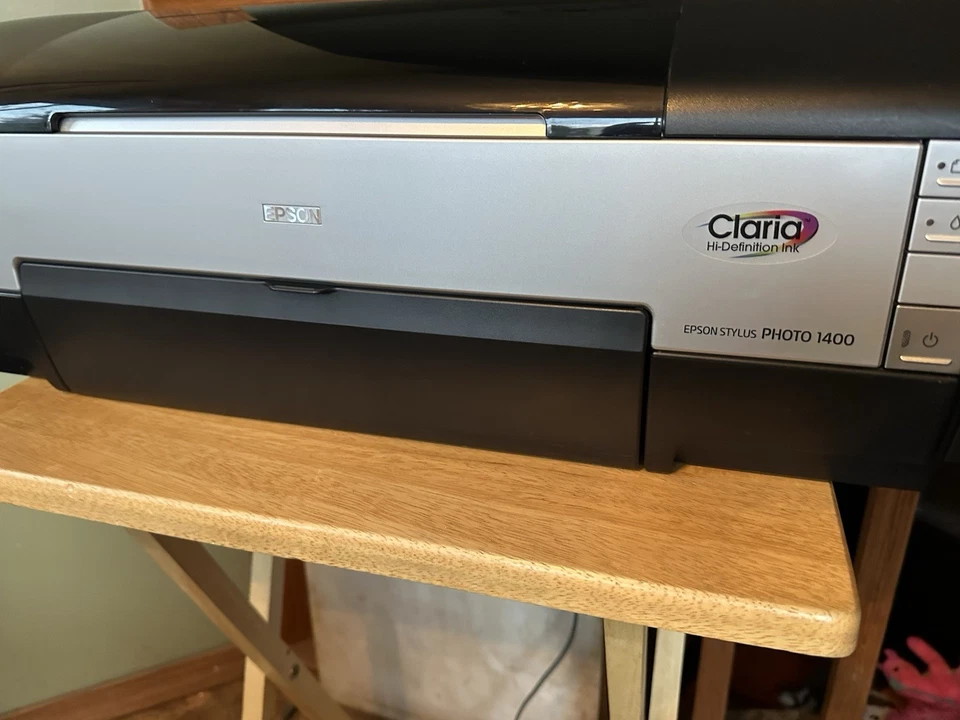 Epson Stylus Photo 1400 Wide-Format Color Inkjet for Parts, Powers On - Image 3 of 4