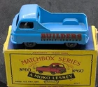 Matchbox Moko Lesney No. 60a Morris J2 Pick Up Builders Supply Company NIOB