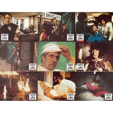 THEATER OF BLOOD Original Lobby Cards Set A - x9 - 9x12 in. - 1973 - Douglas Hic
