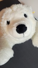 Plush Toy Steiff Polar Bear Arco White Acrylic x Cotton Made in Germany