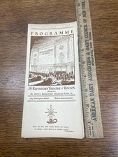 Antique 1927 Repertory Theatre of Boston Program Merchants of Glory Henry Jewett