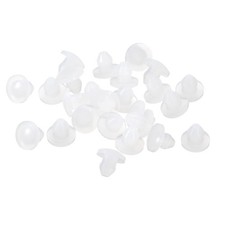 26Pcs Silicone Hole Plug Clear Fit for Bottle Pipes 3.5-4mm Inner Diameter