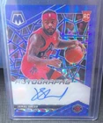 Jamal Shead 2024-25 Panini Mosaic /49 Auto Blue Mosaic Autographs RC