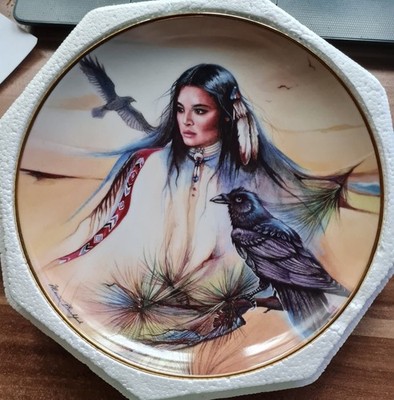 Franklin Mint Porcelain Marie Buchfink  Princess of the Mystic Path  Limited Edi