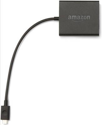 Amazon 53-007153 Ethernet Adapter for Fire TV Devices Black