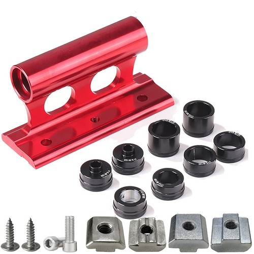 20x110mm Bike Fork Mount Block in Aluminum Alloy with Adapter for Outdoor Use - Picture 3 of 6