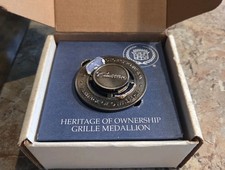 Nos Cadillac Heritage Ownership Grill Grille Medallion Badge Motor Car Division Nos Cadillac Heritage Ownership Grill Grille Medallion Badge Motor Car Division