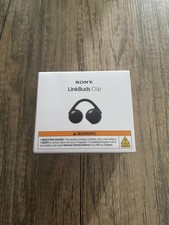 Sony - LinkBuds Clip Truly Wireless Open Earbuds - Black model WFLC900/B - NEW