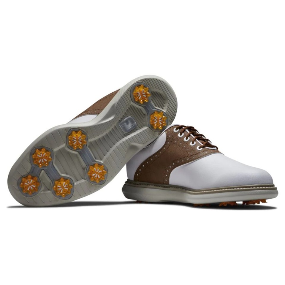 Chaussures avec crampons Footjoy Traditions White - Eté 2026