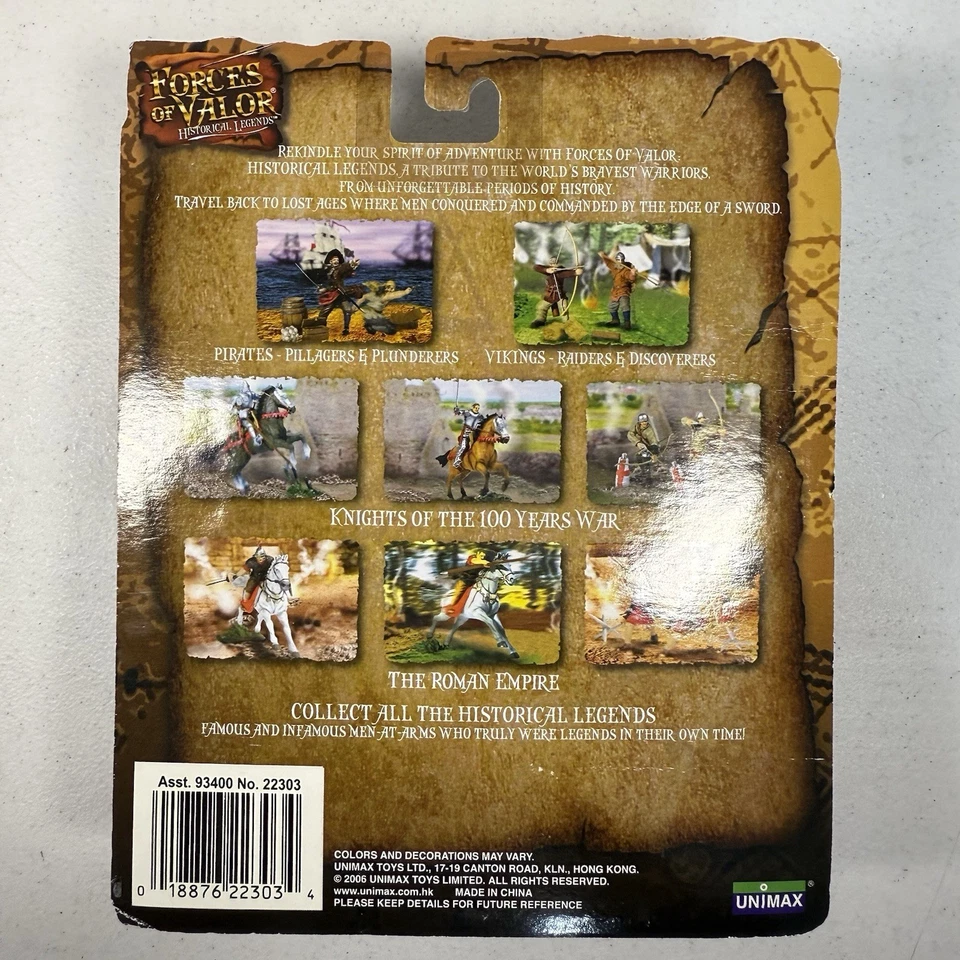 Forces Of Valor Knights Of The 100 Years War Action Figure Set - Image 3 of 3